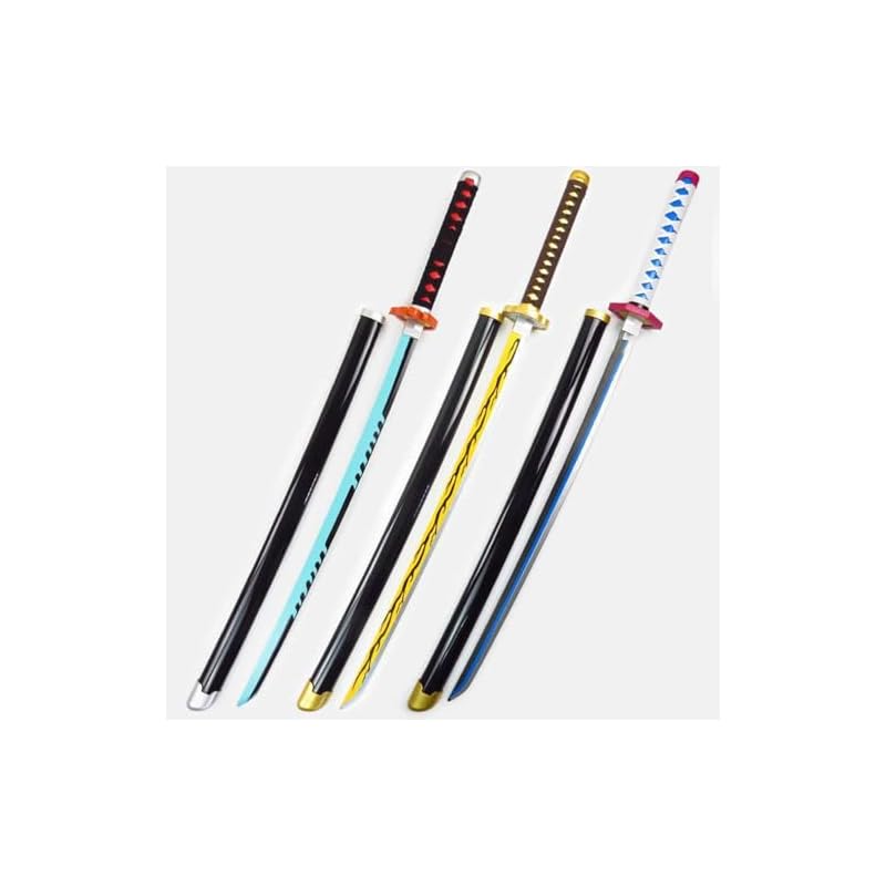 Espada Nichirin de Demon Slayer para Adultos, Nova Lâmina de Bambu ABS, Alta Qualidade Demon Slayer, Espada Réplica de 104cm, Item de Cosplay, Presente de Aniversário (Tomioka