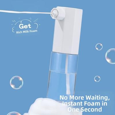 Automatic Foaming Soap Dispenser Rechargeable 300ML Foam Hand Dispenser Refillable Foaming Artifact Gel Foaming Machine