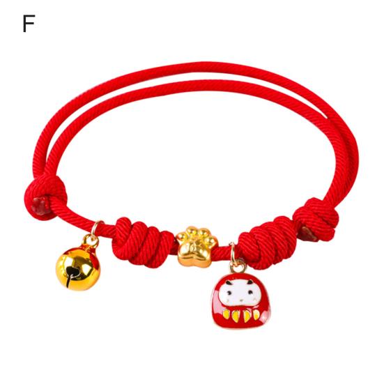 Colier pentru pisici Accesoriu pentru decorarea sărbătorilor festive, guler de pisică țesut cu desene animate reglabil