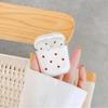Cute Simple Red Love Heart Earphone Case for Airpods 4th 3rd Pro 3 Shockproof Cover for Airpod 2 3 1 Protective Accessorie Shell