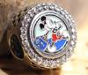 Fashionable 925 Silver Lilo & Stitch Mickey Minnie Charm Beads Fit Bracelet Enamel DIY Jewelry Gift