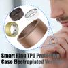 Flexible Rings Guard for Rings 4 24 Protective Cover Full Coverage Sleeve Scratch Resistant Protector Skin Washable