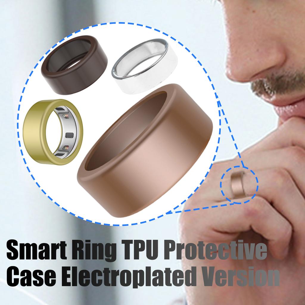 Flexible Rings Guard for Rings 4 24 Protective Cover Full Coverage Sleeve Scratch Resistant Protector Skin Washable