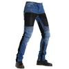 K Brand PK-719 Men's Summer Motorcycle Jeans - Breathable, Elastic, Anti-Fall Riding Pants