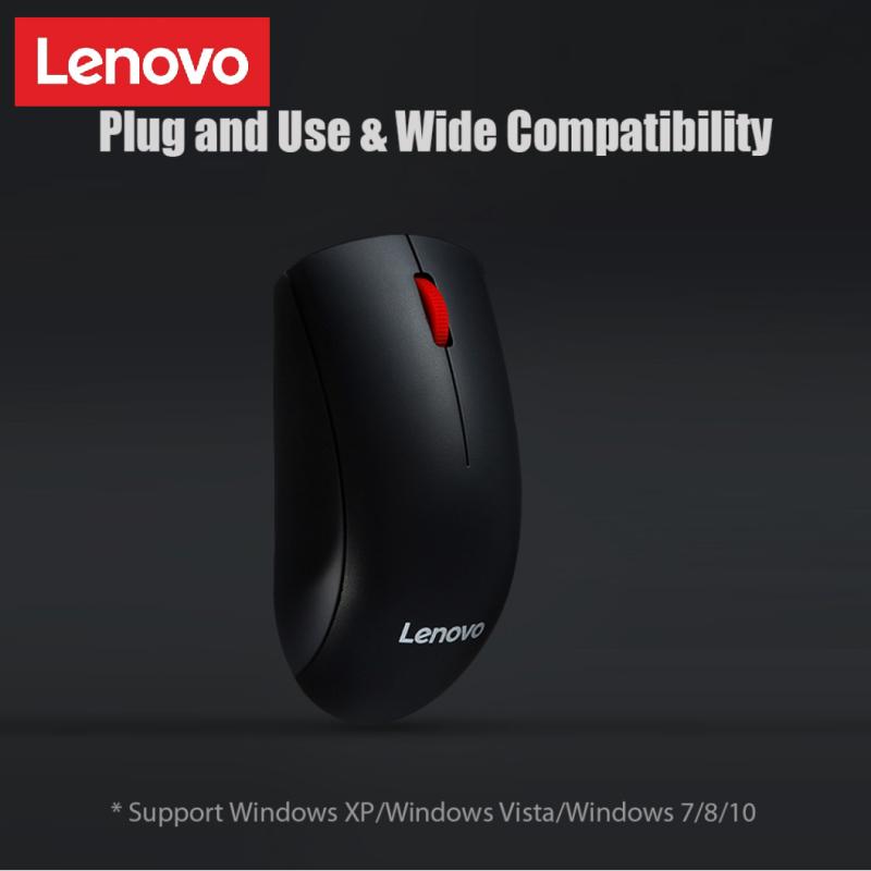 Lenovo M120 Pro Wireless Mouse 2.4GHz Laptop Mouse USB Receiver Ergonomic Optical Wireless Mouse Computer Mice for PC Computer