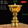 Simulated Candlestick Alloy Buddhist Temple Offerings Buddhist Artifacts Living Room Decoration Plug in 110V~220V