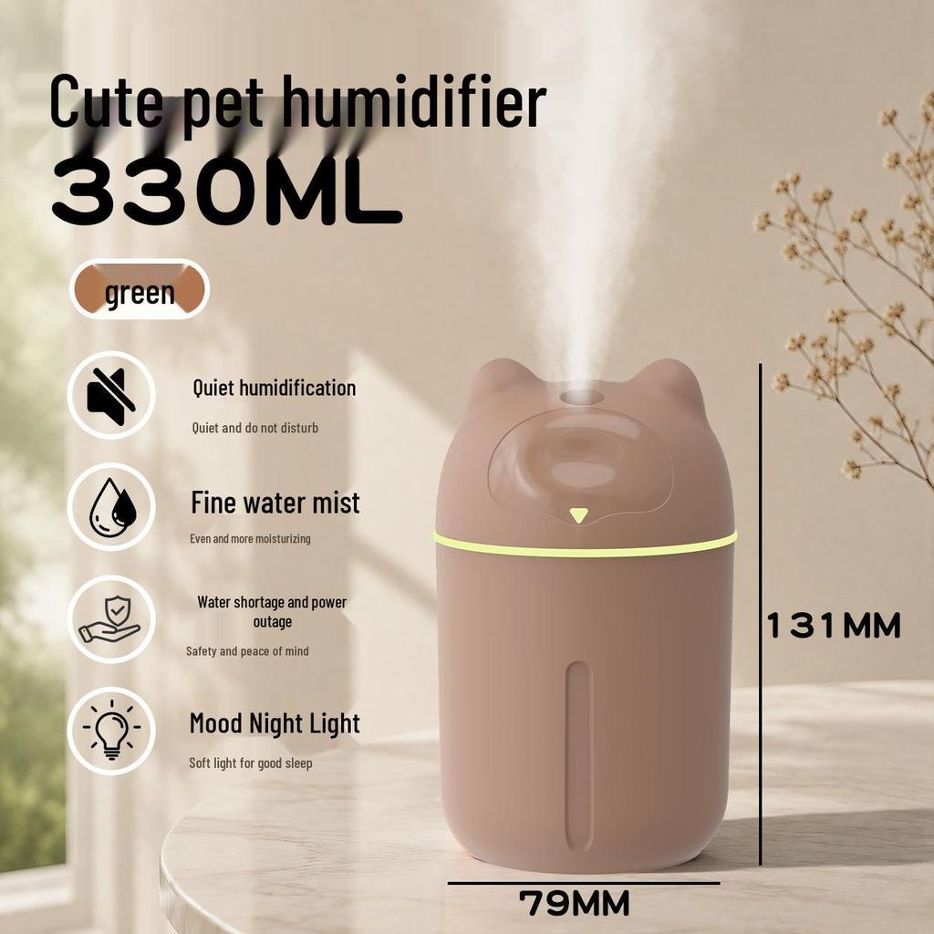 Mini Humidificador Portátil USB Personalizable para Dormitorio y Oficina