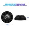 ADT2   4pcs Car Door Shock Absorber Protection Sticker for Citroen Picasso C4L C3 C2 C1 Berlingo Jumpy Saxo Xsara DS3 DS4 DS5 C-ELYSEE