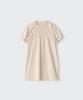 Koseumoseu Pintucked Tunic Dress (Peach)