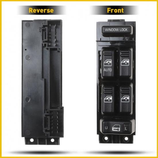 Window Control Switch Front Driver Side For 2001-2002 Chevy Silverado Sierra EOA