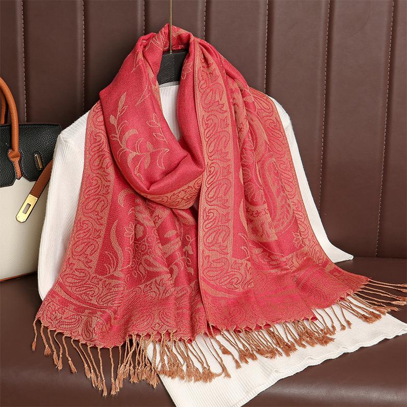 2024 Luxury Brand Cashmere Scarf Women Print New Wraps Pashmina Travel Poncho Warm Blanket Winter Bufanda Shawl Female Stoles