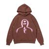 Sp5der European and American hip hop singers with the same printed letters 555555 men and women couples sweater hoodie trend