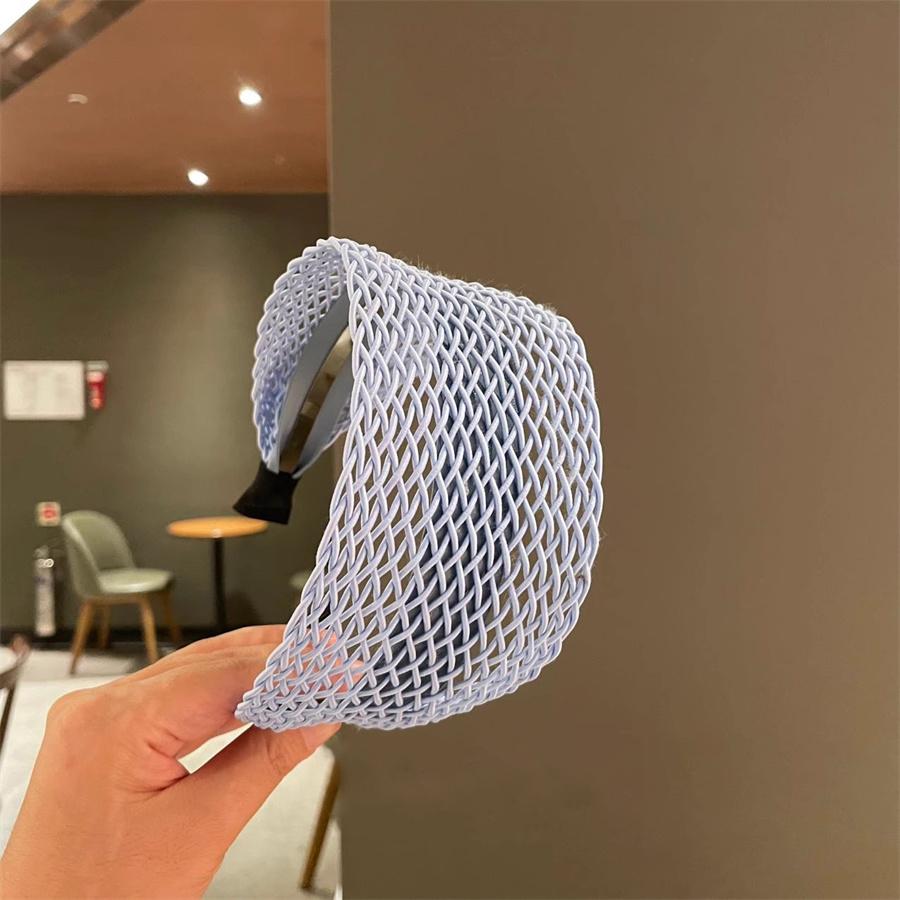 Neuer koreanischer Hohlweb-Haarreif mit breiter Kante für Damen, Böhmische Haarspange, modische, süße und einfache Haaraccessoires