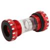 BB109 Mountain Bicycle Integrated Hollow BB Press Bearings Thread Bottom Bracket DIY Bike AccessoryRed