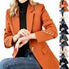 Women's Casual Slim Fit Jacket with Long Sleeves for and Everyday Wear