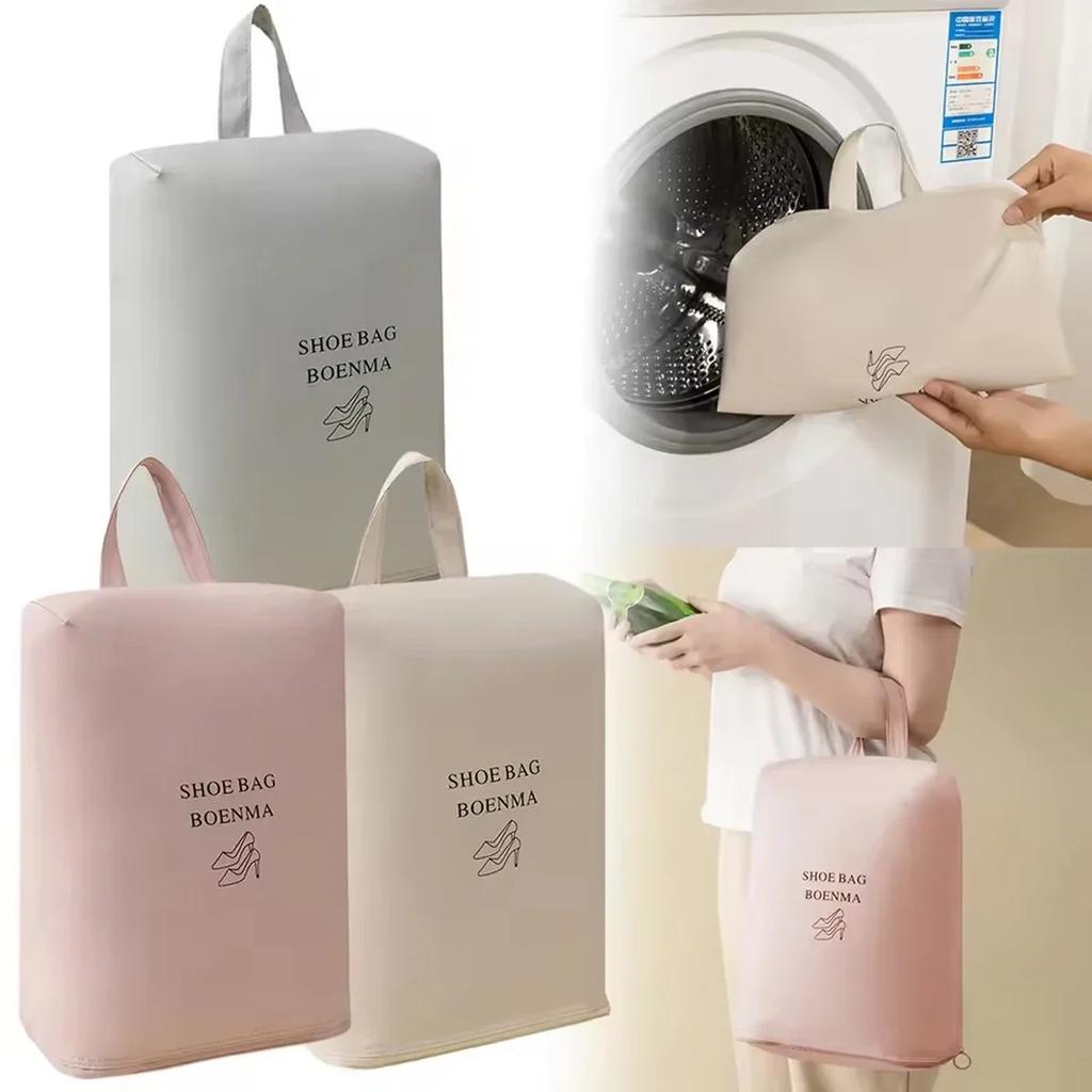 1pc-Travel Shoe Bag Waterproof Shoe Storage Bag Lightweight and Large Capacity Travel and Fitness Shoe Bag
