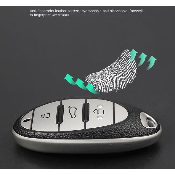 21Model Pentium Key Cover FawT77New Pentiumt99/B70/t55/t33Car Remote Control Buckle Key Case Cover