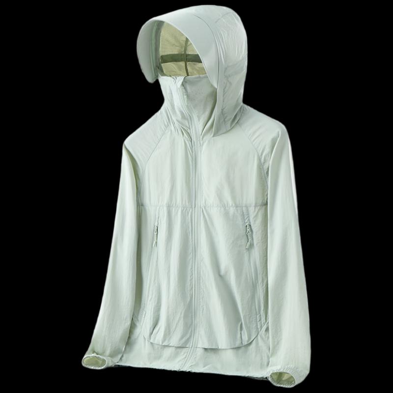 Unisex UPF50+ Hooded Sun Protection Jacket