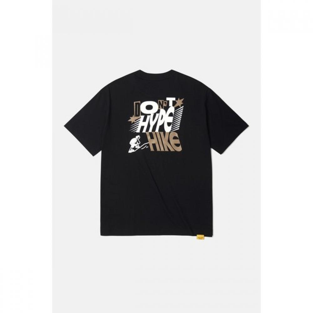KOLON SPORT Unisex Graphic ShorT Sleeve T shirT jwTcm25811blk