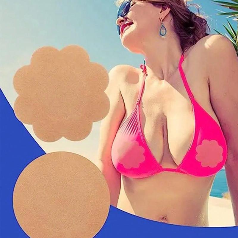 Invisible Nipple Tape Disposable Nipple Pad Tapies Nipple Cover Non-Woven Nipple Sticker Chest Stickers