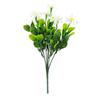 5 Bündel UV-beständige künstliche Gänseblümchen, Plastikblumen, künstliche Gänseblümchen, Kunstpflanzen für den Außenbereich, für Zuhause, Fensterkasten, Garten, Pflanzgefäß, Innen- und Außendekoration