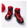 High-Top Boxing Shoes Men Women Breathable Mesh Upper Lace-Up Wrestling Sneakers Non-Slip Sport Footwear