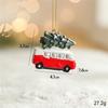 Creative Christmas Cookie Cake Old Man Ice Cream Cone Chef Old Man Donut Gingerbread Man Pendant for Christmas Tree Decoration