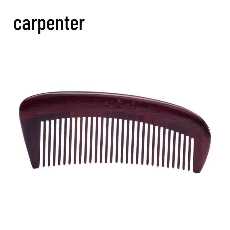 Carpenter Tan Rosewood Comb Gift Set
