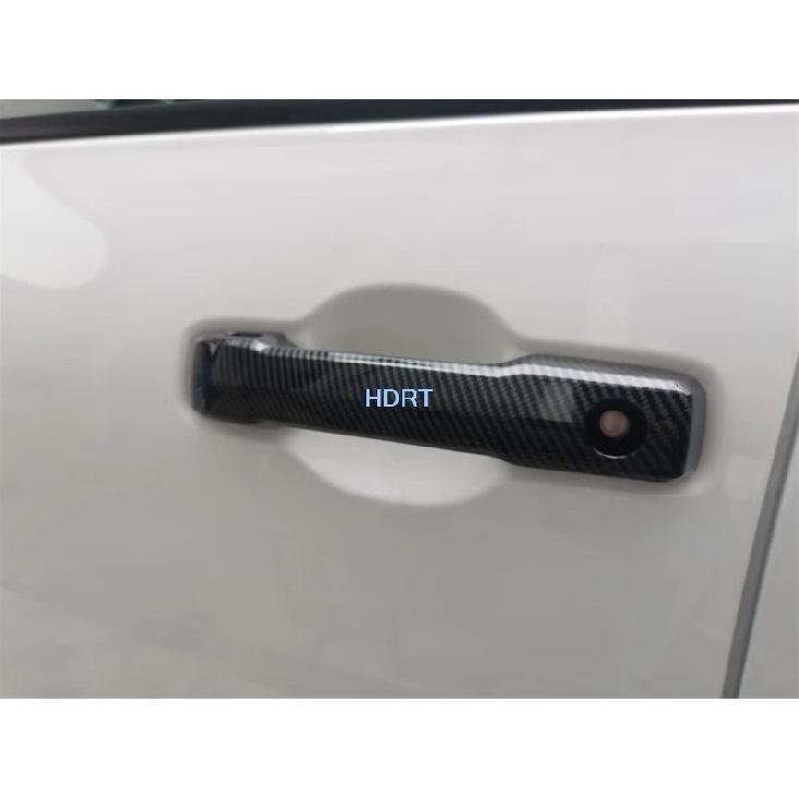 For Toyota Tundra/Tacoma/4Runner  + Car Style Door Bowl Frame Handle Cover Protector Decoration Accessories Exterior Sticker