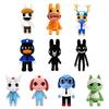 25-33cmHorror Animal Hospital PlushToy Blue Dog Soft Stuffed Cartoon Doll Collectible For Adult Fans Home Decoration Cuddly Gif