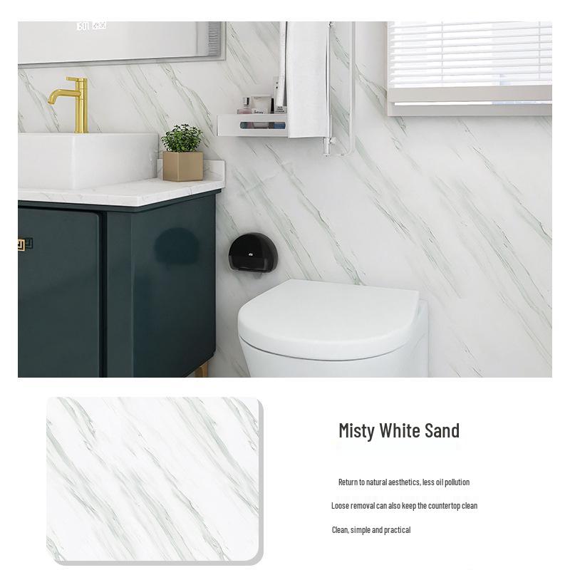 

Термостойкая самоклеящаяся защитная пленка для кухонной столешницы и стен 60cm*1m