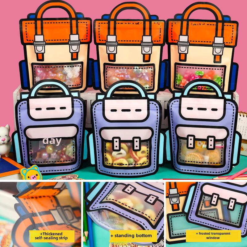 "Kindergarten Snack & Gift Bag for Back-to-School: Creative, Shareable Packaging"