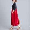 Baumwolle Vintage Streifen Plus Größe Frauen kausal lose lange Sommer Kleid elegante Kleidung 2020 Damen Kleider Sommerkleid