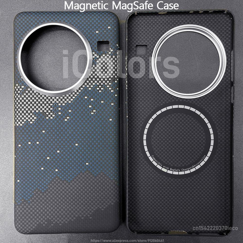 For OnePlus 13 Aramid Carbon Fiber Case Ultra Thin Lightweight Armor Protective Cover Compatible with MagSafe