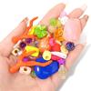 80-150Pcs/box Acrylic Cute Beads For DIY Necklace Bracelet Earrings Jewelry Making Craft Accessories