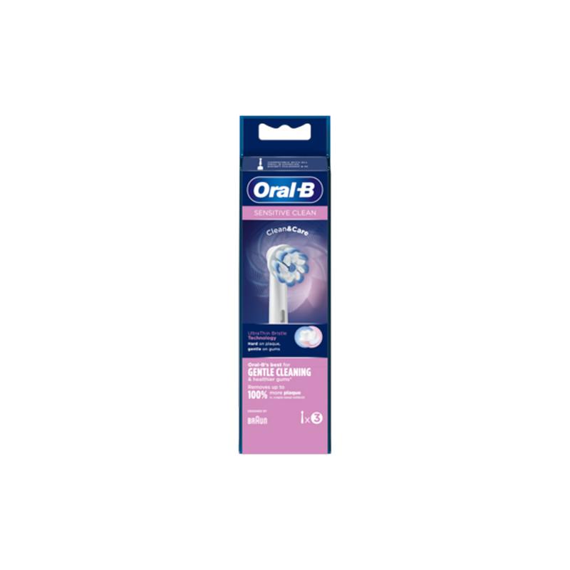 

Oral-B Sensitive Clean Replacement Brush Head 3 pcs.