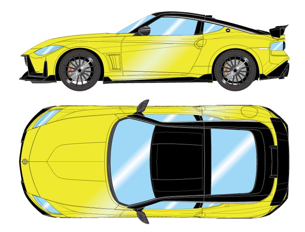 

Make up EIDOLON Scale Impul Fairlady Z 2023 Ikazuchi Black Finished Model EM797E 1/43 Yellow/Super