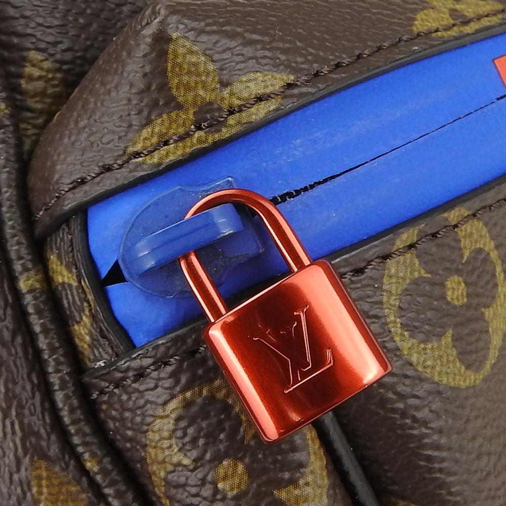 Used LOUIS VUITTON Waist bag Pacific Bum Bag M43828 Monogram Brown Brown Kim Jones