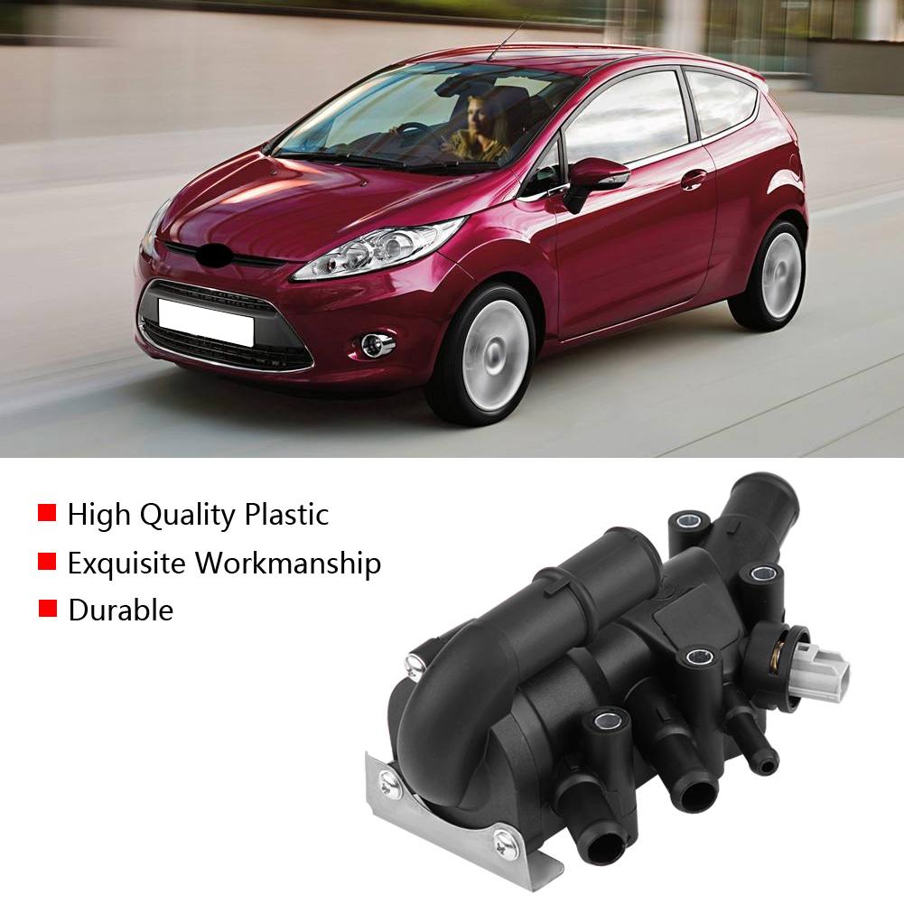 1149617 Bilmotor Kjølevæske Vannutløp Termostat med Husmontering for Ford Fiesta V 1.3