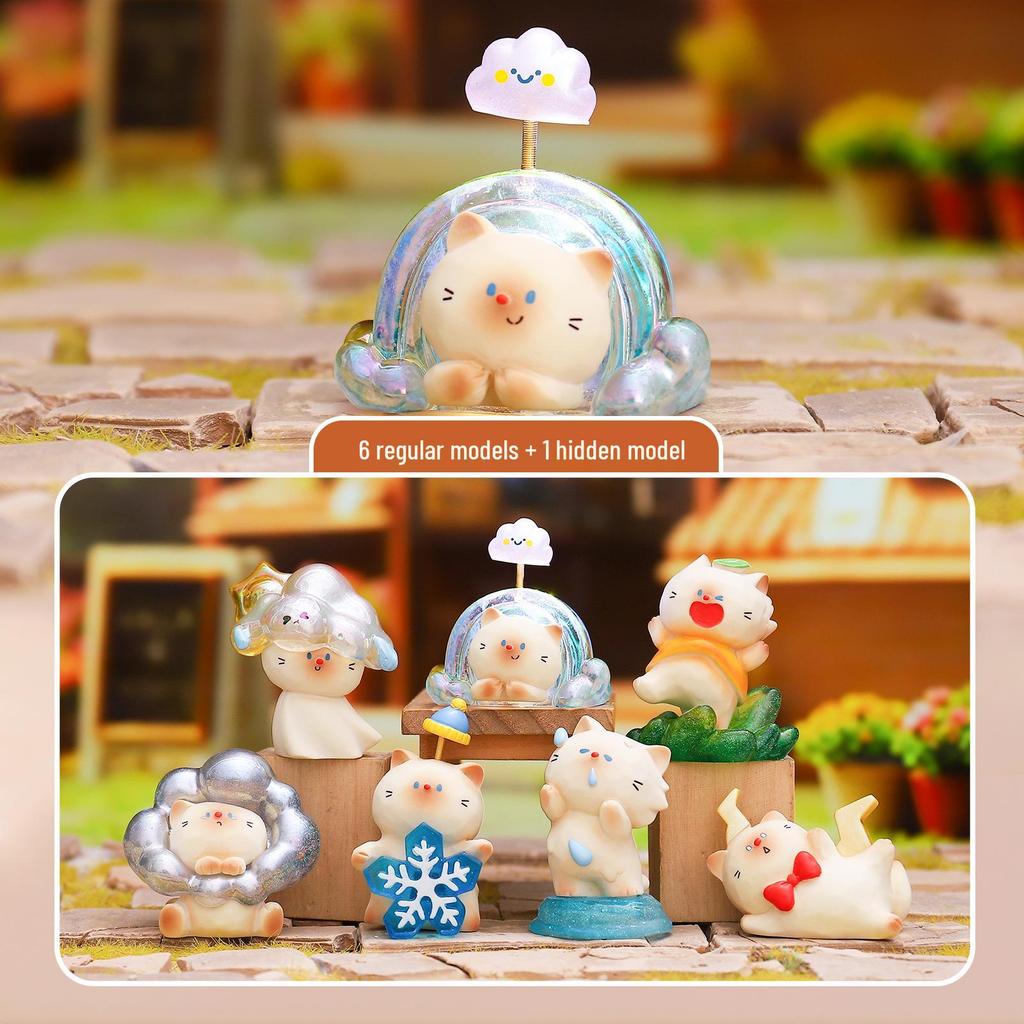 Guochao Hanfu Girl Figurine: Spring Breeze Blind Box Collectible – Dreamy Decor & Gift