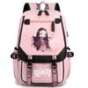 Sun Man Ghost Destroy Peripheral Backpack Large Capacity Teen Student School Bag USB Interface Computer Bag Travel Bag