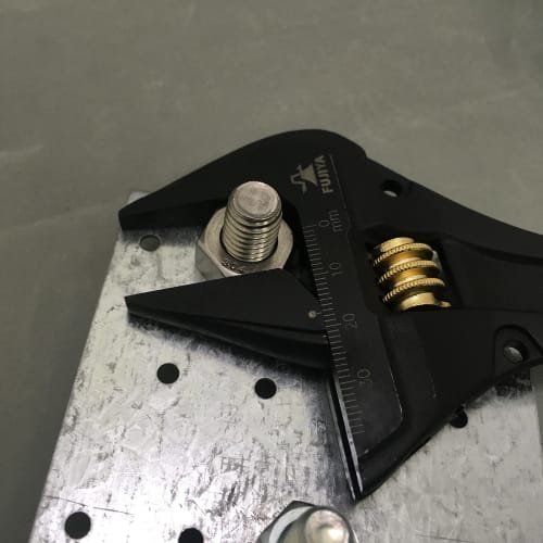 Fujiya Geared Monkey Wrench (Black and Gold), Multi-Function, Lightweight, FGL-38-BG