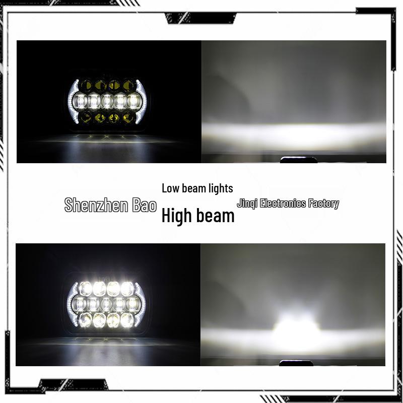 LED-Scheinwerfer für 5x7/6x7 Jeep Truck Cherokee, 85W Autoscheinwerfer