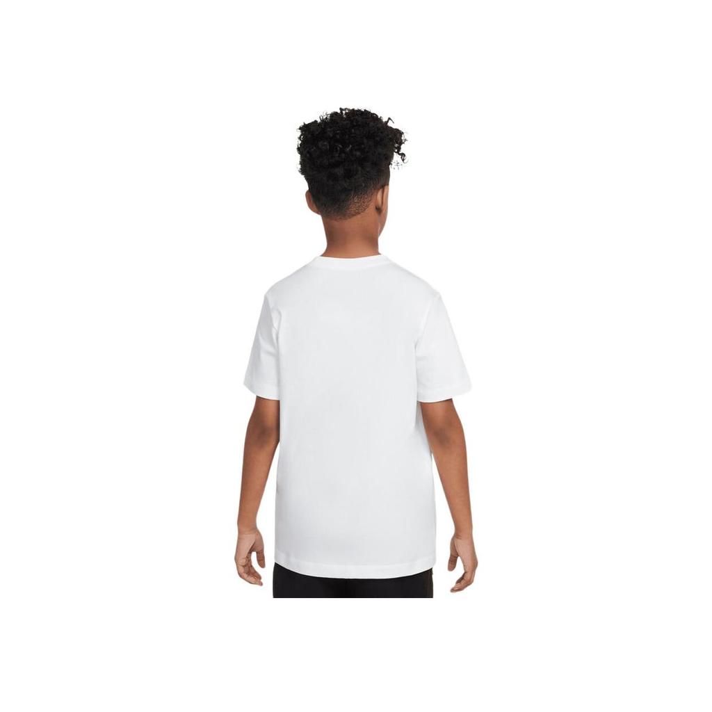 Nike T-Shirt FW25 Round Neck Breathable Fashion Versatile Short Sleeve Kids Tops HV5209-100