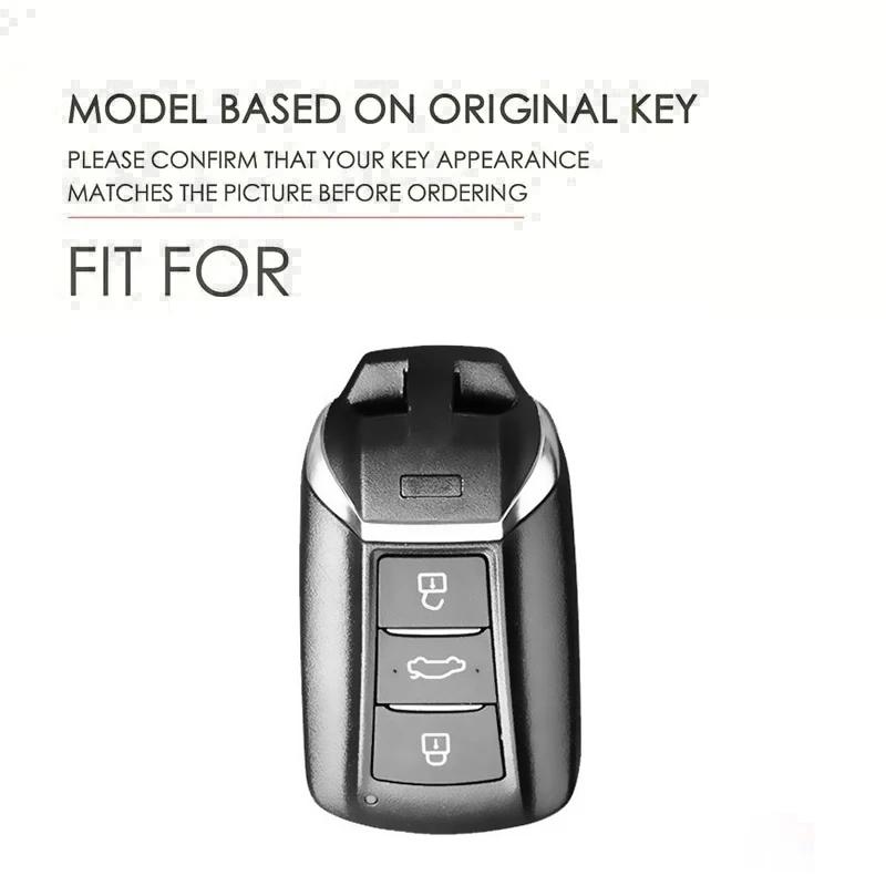 Car Key Case Cover For Dongfeng Scenery 580 Fengshen Ax7 Yixuan Max Protector Shell Bag Accessories