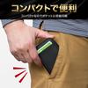 [QUARE] Coin Case Men's Mini Wallet Compact (Dark Green)