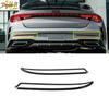 For Kia K5 - Carbon Fiber Car Rear Fog Lamp Bumper Light Cover Trim New