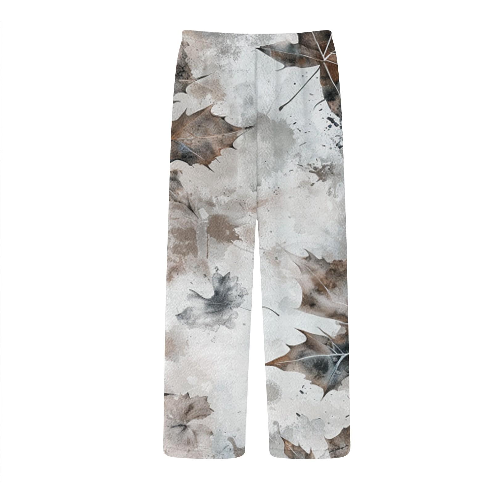 

Жіночі модні вільні пояси. Смішні повсякденні повсякденні спортивні штани з принтом. Повсякденні штани XL білий