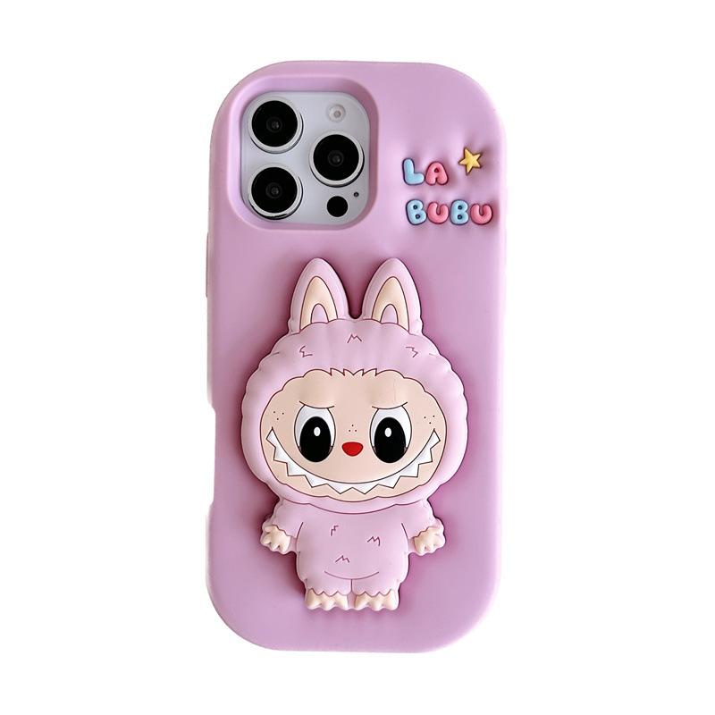 Cartoon Holder IPhone14/13 for 11 Apple 17/16/15 PROMAX Mobile Phone Case 12 Sets