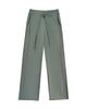 Autumn and winter sweatpants fleece sweater pants women's wide-leg pants loose high-waisted sports straight pants warm and casual